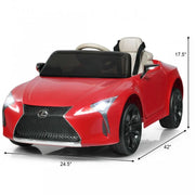 Lexus LC500 Licensed 12V Ride-On: Remote Control Electric Vehicle for Kids