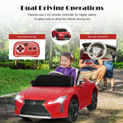 Lexus LC500 Licensed 12V Ride-On: Remote Control Electric Vehicle for Kids