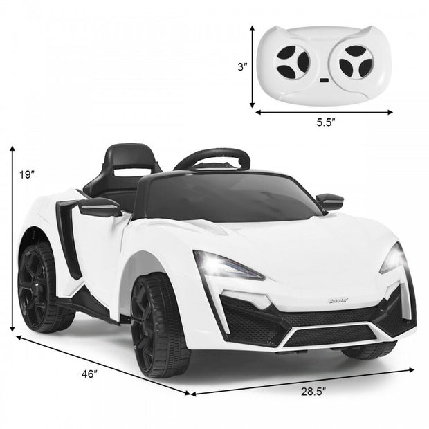 Electric Vehicle with Lights 12V