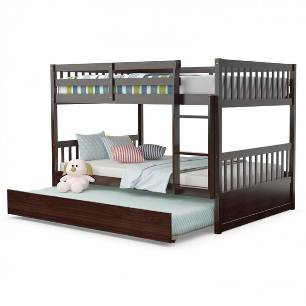 3 in 1 Bunk Bed with Ladder