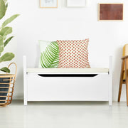 Shoe Storage Bench with Cushion Seat