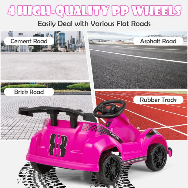 Remote-Controlled Kids Go Cart