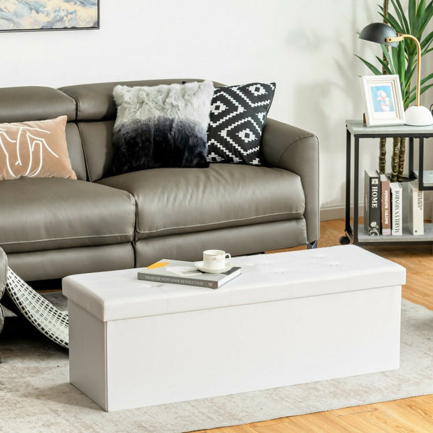 Memory Comfort Storage Ottoman