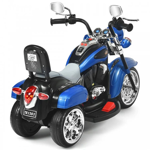 Toddler Chopper Motorbike Ride-On: 6V Powered with Horn & Headlight