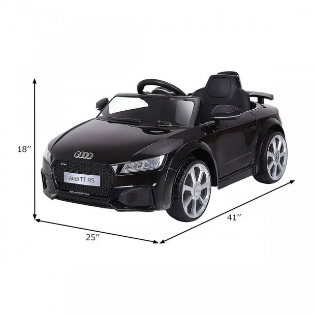 Audi TT RS 12V Electric Ride-On Car with Music & Remote