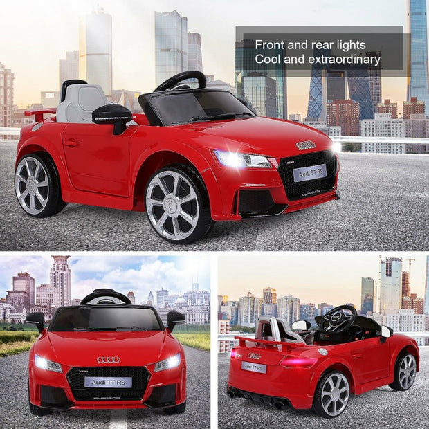 Audi TT RS 12V Electric Ride-On Car with Music & Remote