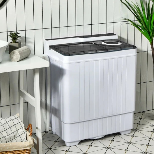 Portable 26lb Twin Tub Laundry & Dryer