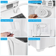 Portable 26lb Twin Tub Laundry & Dryer