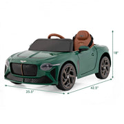 Bentley Bacalar Kids Ride-On Racer Car: 12V Battery Powered