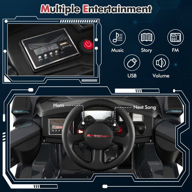 Licensed Audi RSQ E-tron Kids Ride-On Racing Car