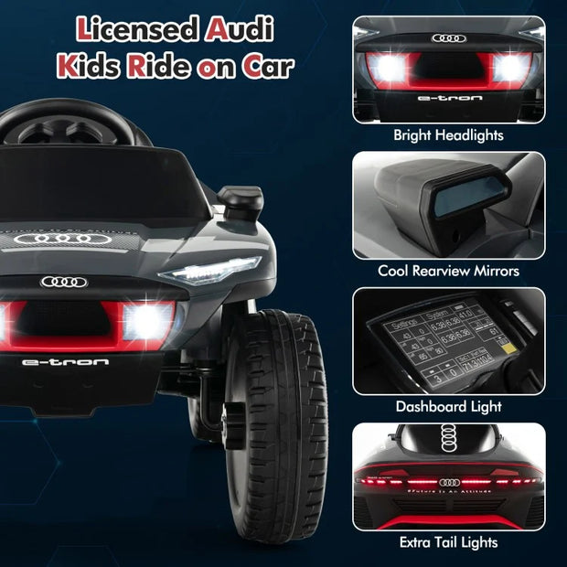 Licensed Audi RSQ E-tron Kids Ride-On Racing Car