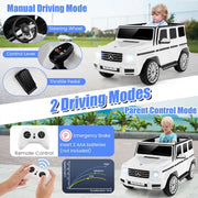 Mercedes-Benz G500 Kids Ride-On Car: 12V Battery Powered