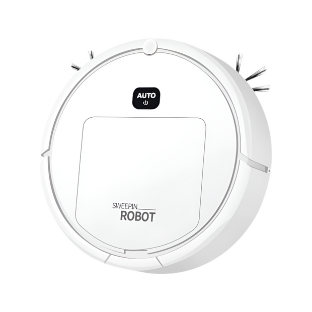 3-in-1 Smart Sweeper Robot Vacuum | Automatic USB Rechargeable Cleaner for Sweeping, Vacuuming, and Mopping