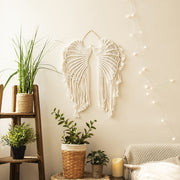 Handwoven Angel Wings Tapestry