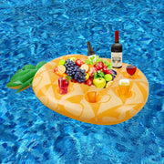 Summer Sea Bucket Cup Holder Inflatable Pool Beach Swimming Play Family Party Float Beer Drink Tray Cooler Table Toy Accessories