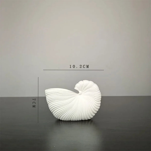 Ceramic Shell Vase