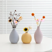 Pastel Nordic Ceramic Vase - Elegant Home and Office Decor