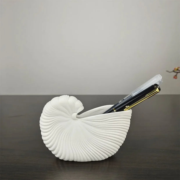 Ceramic Shell Vase