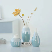 Nordic Ceramic Vases - Simple Flower Arrangement for Room Decor