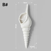 Conch Shell Wall Vase