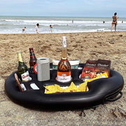 Summer Sea Bucket Cup Holder Inflatable Pool Beach Swimming Play Family Party Float Beer Drink Tray Cooler Table Toy Accessories