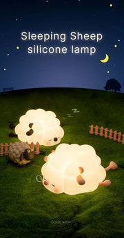 LED Night Lights for Kids - Cute Silicone Animal Lamps