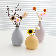 Pastel Nordic Ceramic Vase - Elegant Home and Office Decor