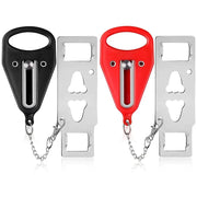 Security Portable Door Lock Latch No Drill Manual Hotel Room Devices For Add Security Holes Removable For Travel Safety