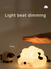 LED Night Lights for Kids - Cute Silicone Animal Lamps