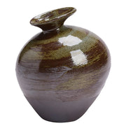 Japanese-Style Pottery Vase - Zen Retro Ceramic Decor