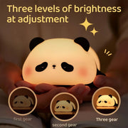 LED Night Lights for Kids - Cute Silicone Animal Lamps