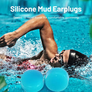 12Pcs Silicone Mud Earplug Waterproof Ear Plugs for Sleeping Swimming Noise Reduction Ear Protection Swimming Pool Accessories