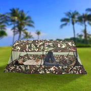 Ultra-Light Pop-Up Screen Tent for Camping, Hiking, and Picnics - Portable, Easy Setup Mosquito Net Canopy for 1-2 People