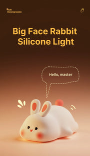 LED Night Lights for Kids - Cute Silicone Animal Lamps