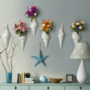 Conch Shell Wall Vase