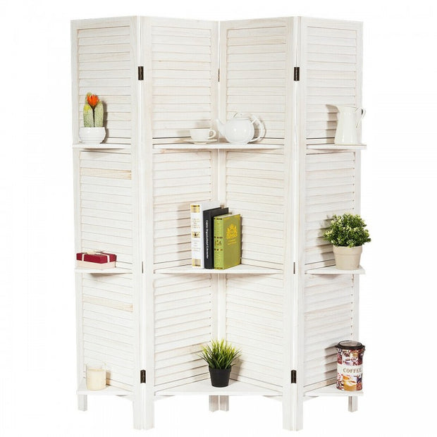 4 Panel Freestanding Foldable Room Divider