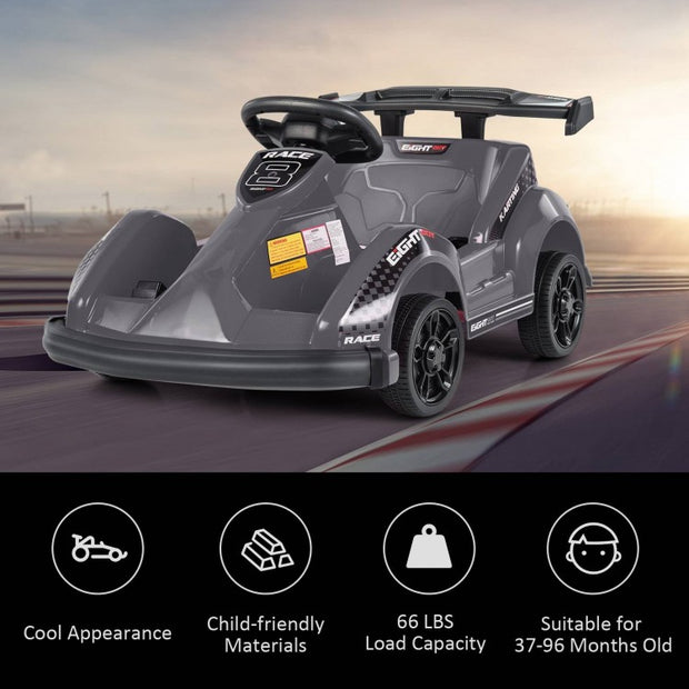 Remote-Controlled Kids Go Cart