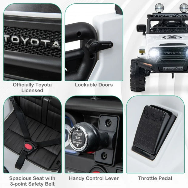 Licensed Toyota FJ Cruiser Electric Car with Remote