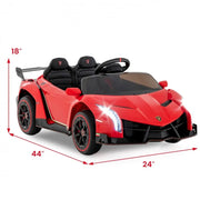 Licensed Lamborghini 4WD Kids Ride-on Sports Car with Remote