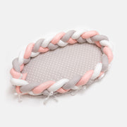 All-Cotton Woven Three-Dimensional Protective Crib Pillow