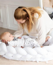 All-Cotton Woven Three-Dimensional Protective Crib Pillow