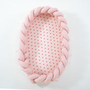 All-Cotton Woven Three-Dimensional Protective Crib Pillow