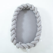 All-Cotton Woven Three-Dimensional Protective Crib Pillow