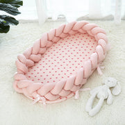 All-Cotton Woven Three-Dimensional Protective Crib Pillow