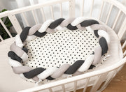 All-Cotton Woven Three-Dimensional Protective Crib Pillow