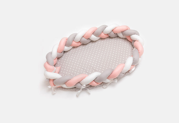 All-Cotton Woven Three-Dimensional Protective Crib Pillow