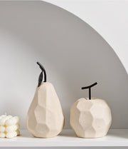 Apple & Pear Ceramic Room Décor