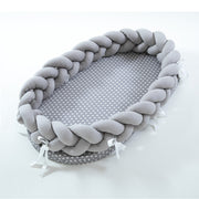 All-Cotton Woven Three-Dimensional Protective Crib Pillow