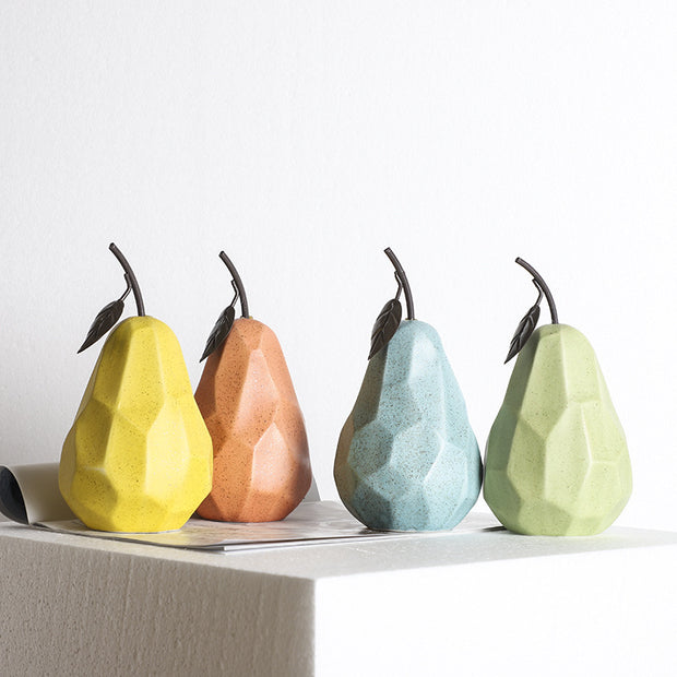 Ceramic Pear Room Décor