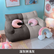 Lazy Bean Bag Sofa Lovely Bedroom Double Sofa Small Family Balcony Tatami Armchair Chaise Lounge Sofa Recliner chair